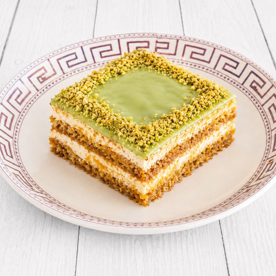 Pistachio tiramisu